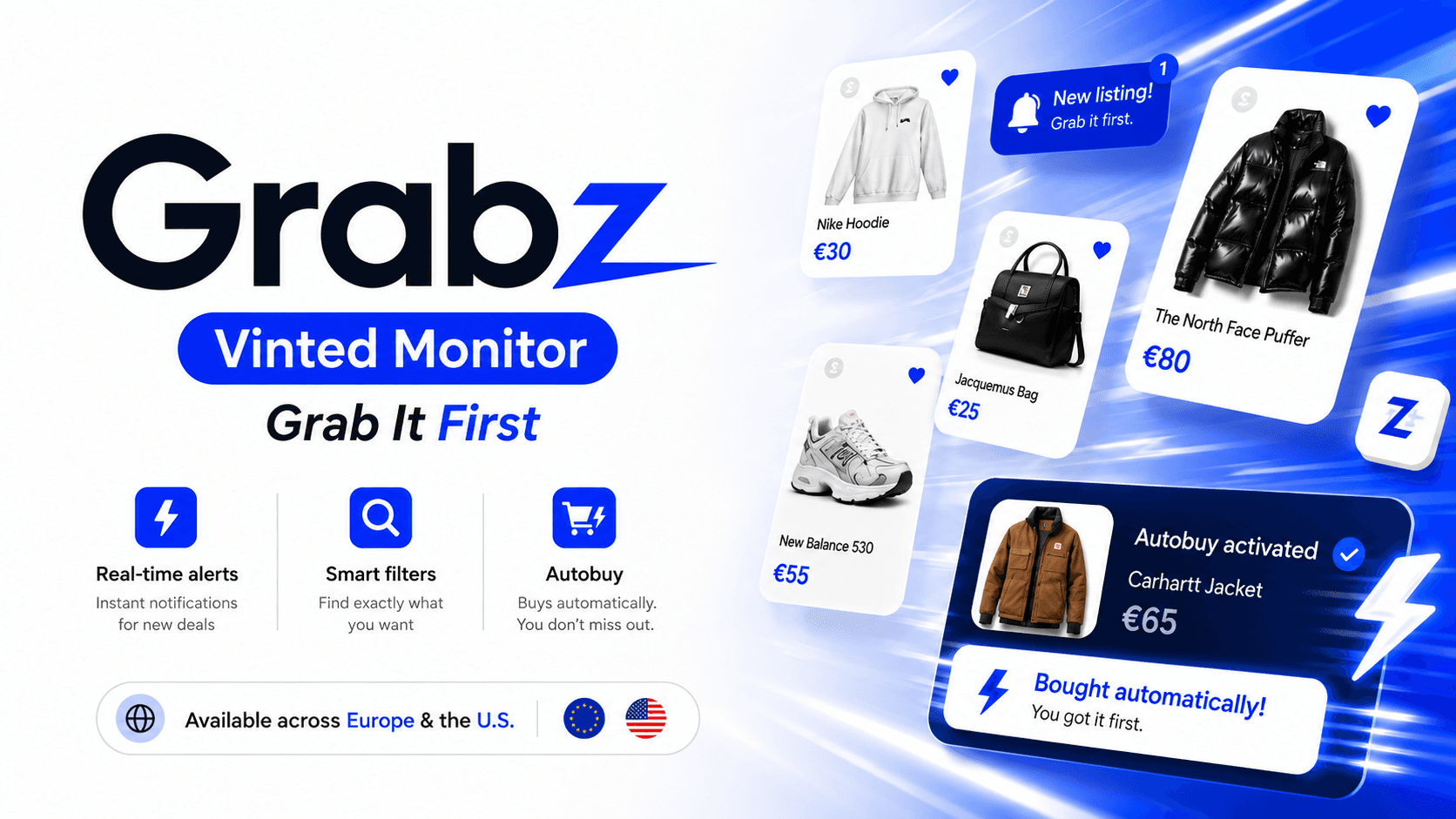 Grabz — Vinted Monitor