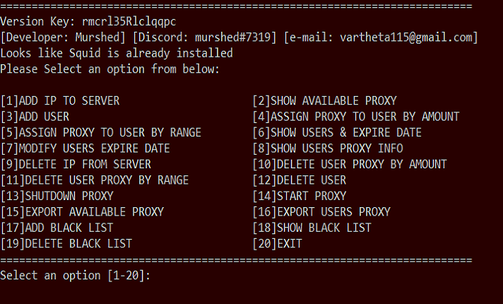 Proxy Generation Tool